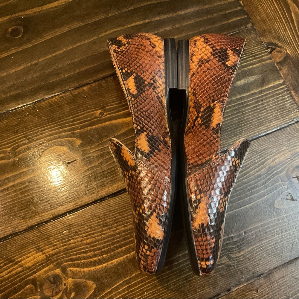 Naturalizer Brown Patterned Flats - image 2